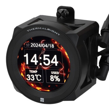 Refrigeracion Liquida Thermalright CORE VISION 360 Black ARGB 360mm 3 Ventiladores LCD ARGB Refrigeracion Liquida Thermalright CORE VISION 360 Black ARGB 360mm 3 Ventiladores LCD ARGB