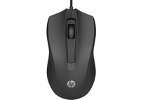 Ratón HP Wired Mouse 105 Óptico Ambidextro 1600 DPI USB Tipo A Negro