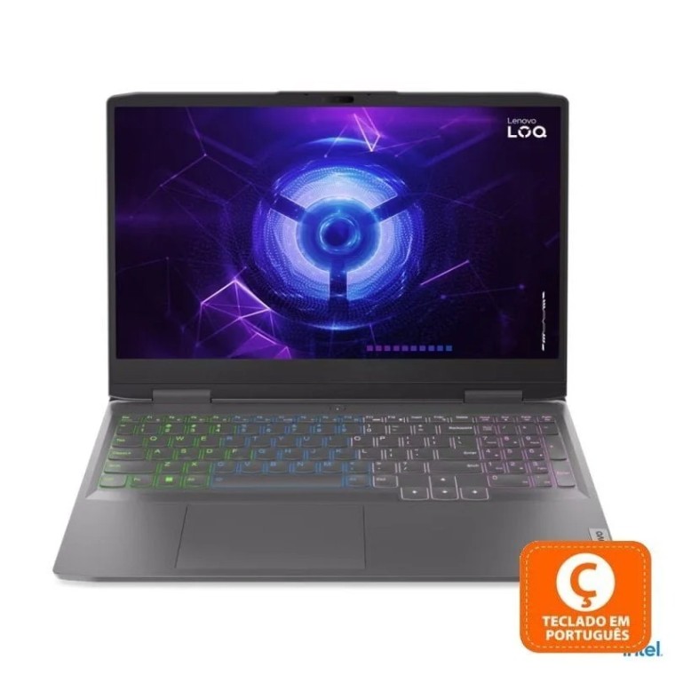 Lenovo LOQ 15IRH8-262 Intel Core i5-13420H/16GB/512GB SSD/RTX 4050/15.6'' Teclado Portugués