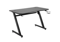 HomCom Mesa Gaming Negra