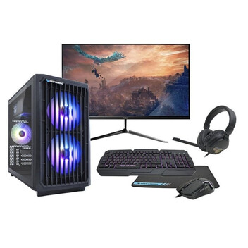 Ordenador Sobremesa PC Sobremesa DeepGaming Némesis AMD Ryzen 5 8500G 32GB 1TB SSD Monitor 24" Kit X