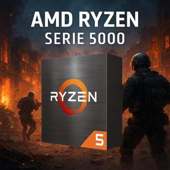 Ordenador Sobremesa Deep Gaming Nexus AMD Ryzen 5 5600G 32GB 1TB SSD + Monitor 24" 120Hz + Combo