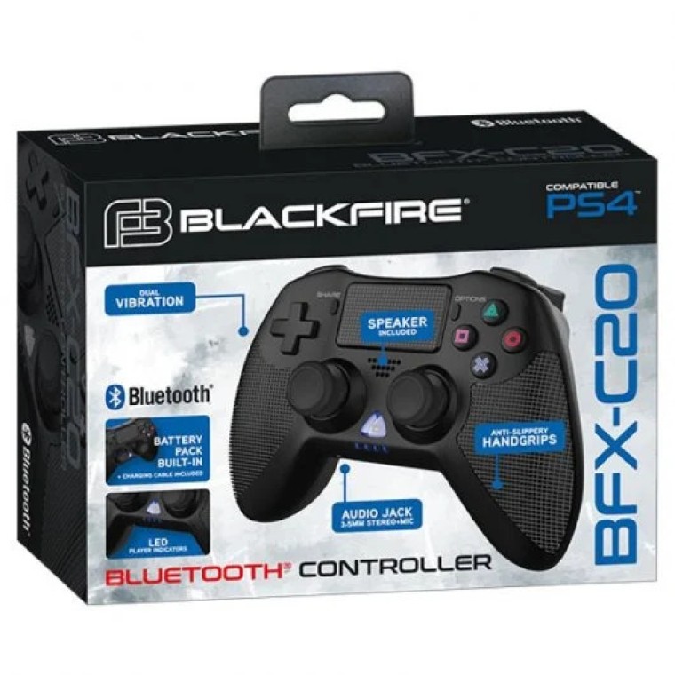 Blackfire BFX-C20 Mando Inalámbrico Negro PS4