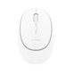 Ratón inalámbrico Bluetooth + USB Recargable 1600 DPI Blanco clic silencioso Ratón inalámbrico Bluetooth + USB Recargable 1600 DPI Blanco clic silencioso