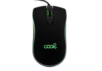 Cool Kansas Ratón Gaming USB Negro