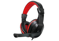 Cool Dublin Auriculares Stereo Oficina Negro/Rojo