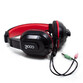 Cool Dublin Auriculares Stereo Oficina Negro/Rojo