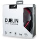 Cool Dublin Auriculares Stereo Oficina Negro/Rojo