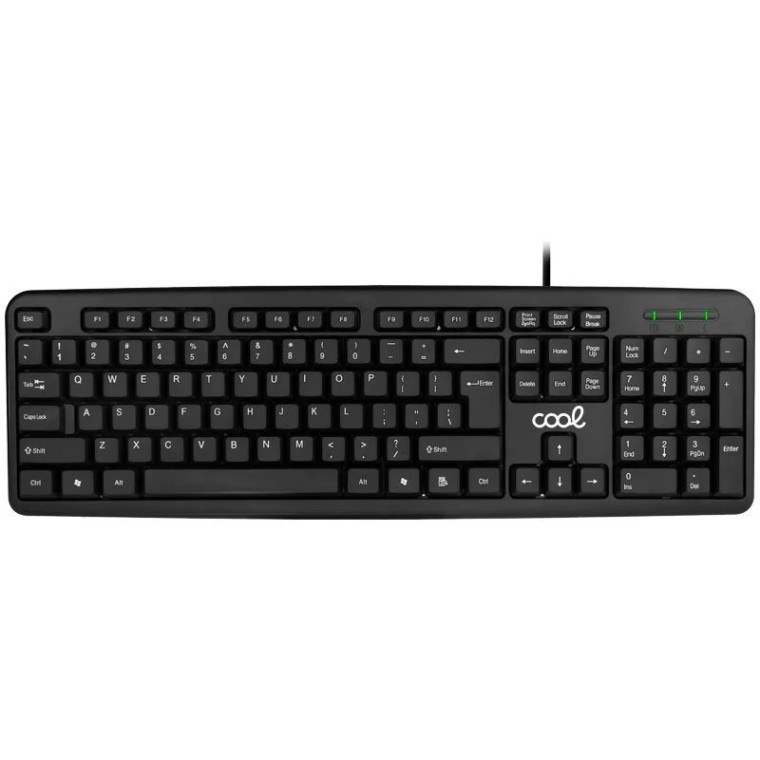 Cool Miami Teclado USB Negro