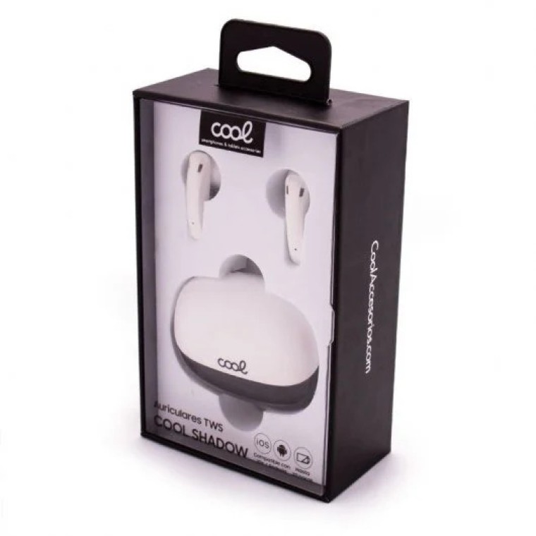 Cool Shadow Auriculares Inalámbricos Bluetooth TWS Blancos