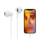 Cool Auriculares de Botón Stereo Digital con Micro USB-C Blancos