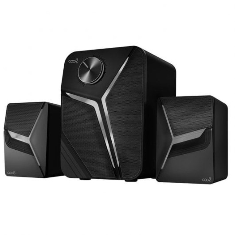 Cool Altavoces Gaming para PC LED USB 13W Negro