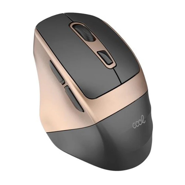 COOL Ergonomic Ratón Inalámbrico 3200 DPI Dorado