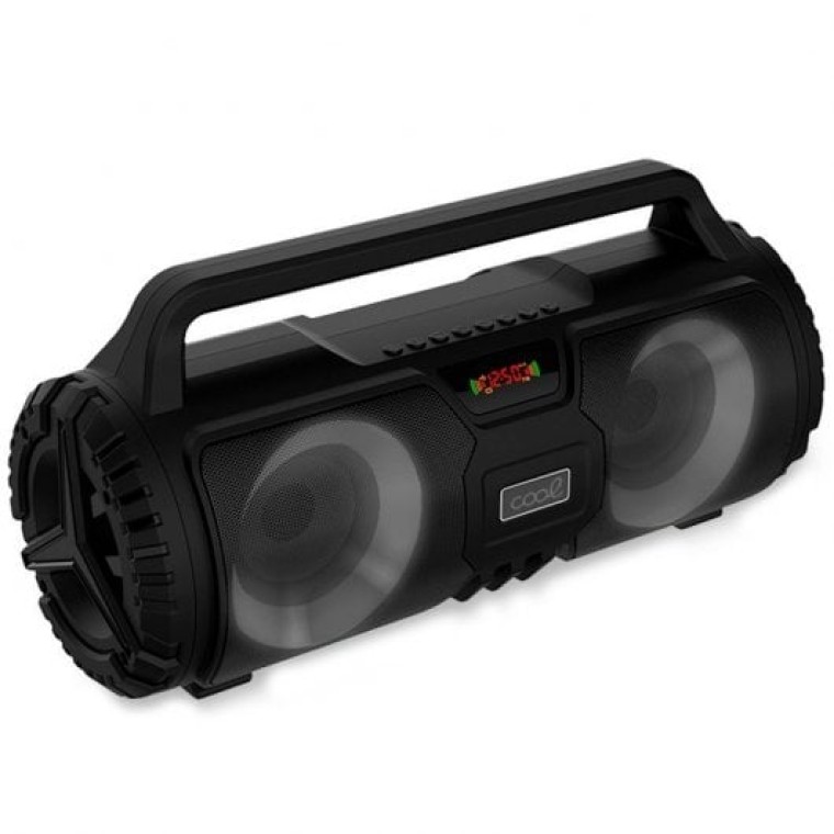 Cool Tube Altavoz Bluetooth 25W Negro