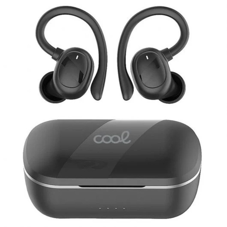 Cool Fit Sport Auriculares TW Stereo Bluetooth Negros