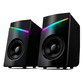 Cool Altavoces LED USB para PC Gaming 7W Negros