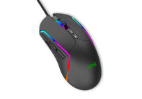 Cool Strip Ratón USB Gaming RGB Negro