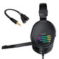 Cool Nitro Auriculares Stereo PC/PS4/PS5/Xbox Gaming Iluminación + Adaptador Audio