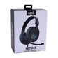 Cool Nitro Auriculares Stereo PC/PS4/PS5/Xbox Gaming Iluminación + Adaptador Audio