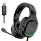 Cool Tuned Auriculares Stereo PC/PS4/PS5/Xbox Gaming LED RGB USB 7.1 Negros Cool Tuned Auriculares Stereo PC/PS4/PS5/Xbox Gaming LED RGB USB 7.1 Negros