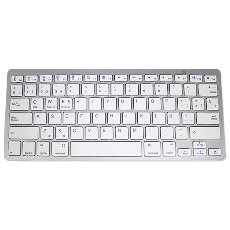 Cool Teclado Slim Bluetooth Blanco