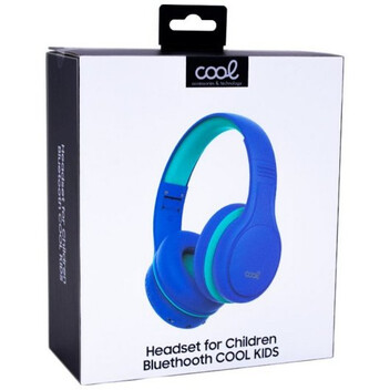 Cool Kids Auriculares Bluetooth Infantiles con Limitador de Volumen Azules