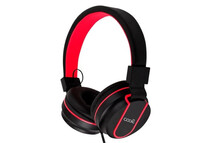 Auricular Headset Cool Toronto Auriculares con Micrófono Jack 3.5mm Negro/Rojo Auricular Headset Cool Toronto Auriculares con Micrófono Jack 3.5mm Negro/Rojo