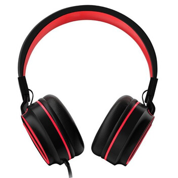 Auricular Headset Cool Toronto Auriculares con Micrófono Jack 3.5mm Negro/Rojo Auricular Headset Cool Toronto Auriculares con Micrófono Jack 3.5mm Negro/Rojo