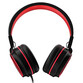 Auricular Headset Cool Toronto Auriculares con Micrófono Jack 3.5mm Negro/Rojo Auricular Headset Cool Toronto Auriculares con Micrófono Jack 3.5mm Negro/Rojo