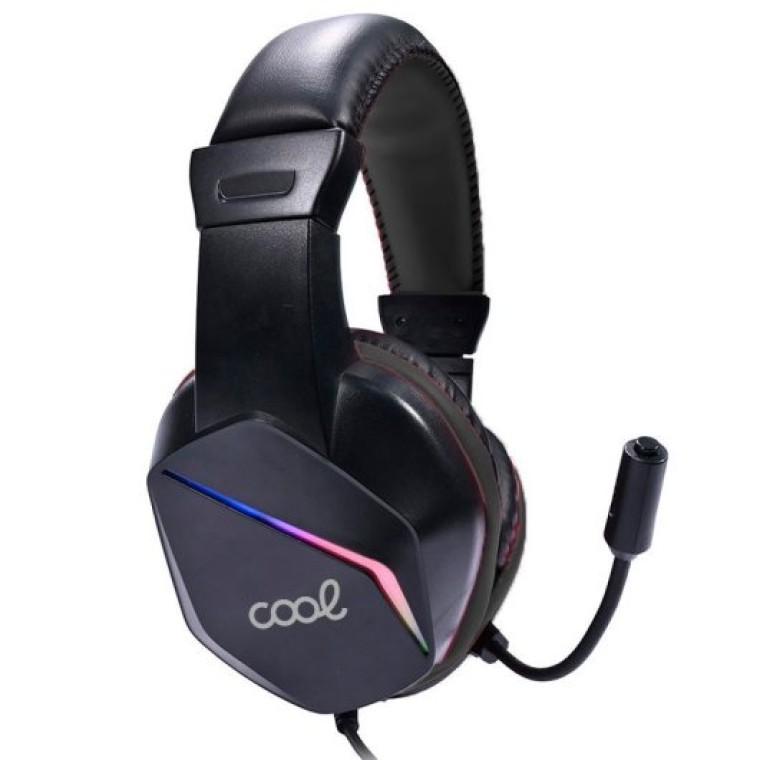 Cool Vista Auriculares Gaming Stereo con Adaptador Audio e Iluminación Multiplataforma