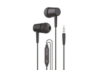 Cool Bear Stereo Auriculares 3,5 mm con Micrófono Negros