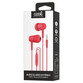 Cool Bear Stereo Auriculares 3,5 mm con Micrófono Rojos