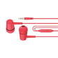 Cool Bear Stereo Auriculares 3,5 mm con Micrófono Rojos