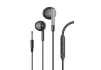 Cool Care Stereo Auriculares 3,5 mm con Micrófono Negros