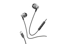 Cool Metal Stereo Auriculares USB-C con Micrófono Plateados Cool Metal Stereo Auriculares USB-C con Micrófono Plateados