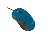 Cool Wired Ratón con cable USB Azul