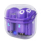 Cool Crystal Auriculares Stereo Bluetooth Earbuds Violetas