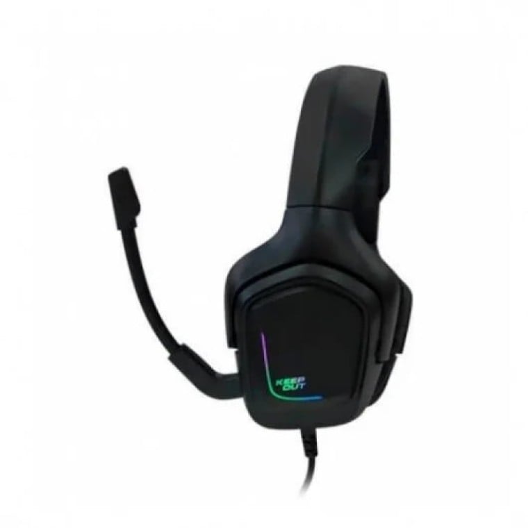 Keep Out HX601 RGB Auriculares Gaming Negros