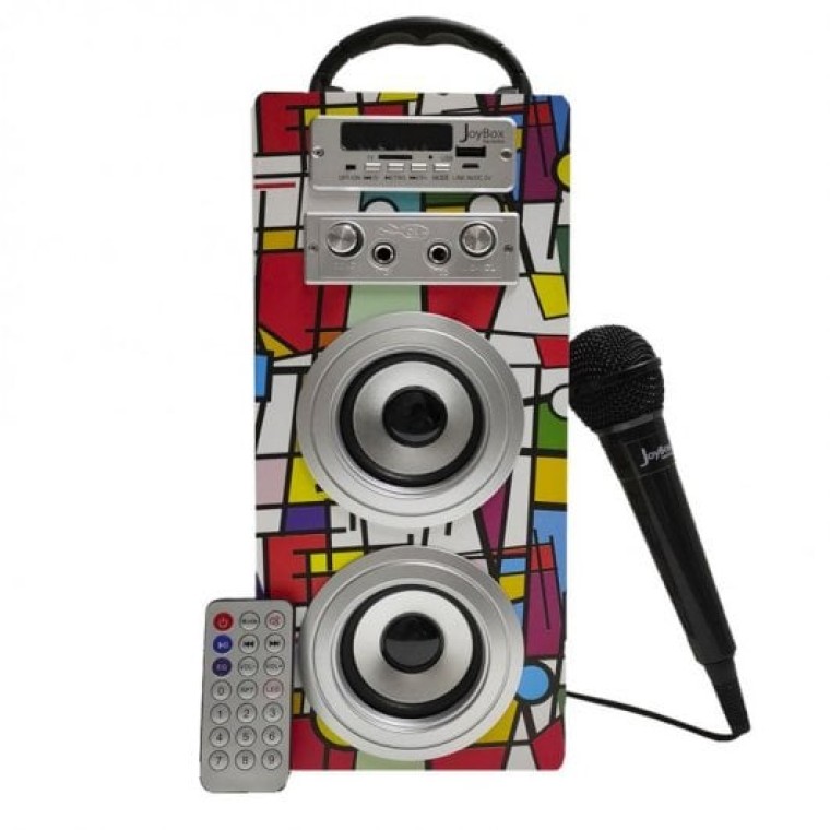 Biwond JoyBox Altavoz Karaoke Bluetooth 10W Picasso + Micrófono