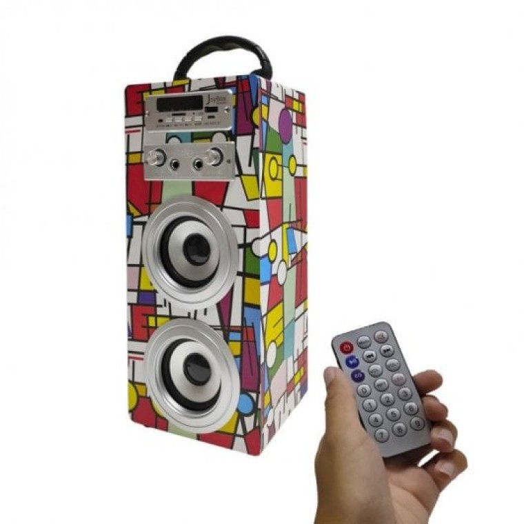 Biwond JoyBox Altavoz Karaoke Bluetooth 10W Picasso + Micrófono