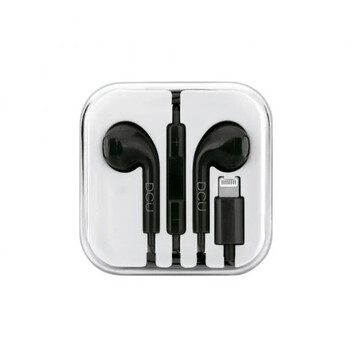 DCU Tecnologic Auriculares Lightning Negros