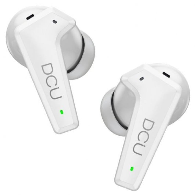 DCU Tecnologic Feedforward Auriculares Inalámbricos Blancos