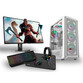 PC Racing Pack Gaming Intel Core i5-11400F/8GB/256GB SSD + 1TB HDD/GTX 1650 + Monitor 24" LED FullHD