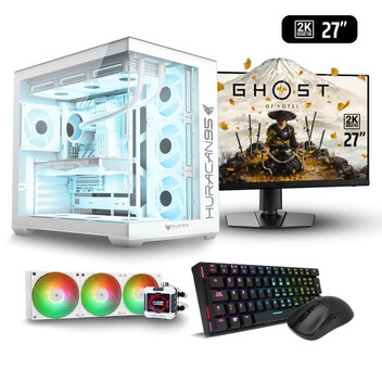 Ordenador Sobremesa PC Racing D5 Equinox Gaming Intel Core i7-14700F/32GB/2TB SSD/RTX 5070 Ti + Moni