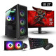 Ordenador Sobremesa PC Racing D5 Equinox Gaming Intel Core i5-14600KF/32GB/2TB SSD/RTX 5070 Ti + Mon