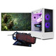 PC Racing Gaming Intel Core i5-12400F/16GB/1TB + 256GB SSD/GTX 1650 + Monitor 24" FullHD + Combo Gam