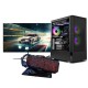 PC Racing Gaming AMD Ryzen 3 4100/16GB/1TB SSD/GTX 1650 + Monitor 22" FullHD + Combo Gaming