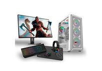 PC Racing AMD Ryzen 7 5700G/16GB/480GB SSD + Pantalla 24" FullHD+ Teclado + Ratón