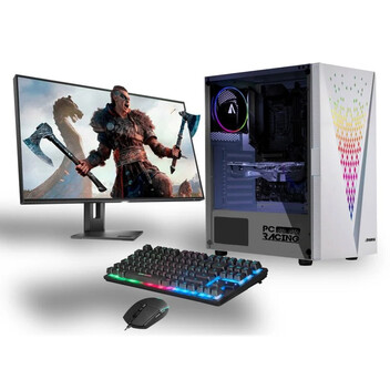 PC Racing Pack Gaming Initiation Pro AMD Ryzen 7 5700G/16GB/1TB + 256GB SSD/GTX 1650 + Monitor 24" F PC Racing Pack Gaming Initiation Pro AMD Ryzen 7 5700G/16GB/1TB + 256GB SSD/GTX 1650 + Monitor 24" F