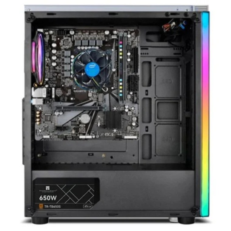 PC Racing Pack Gaming AMD Ryzen 3 4300G/16GB/1TB + 256GB SSD + Monitor 22" FullHD + Combo Gaming